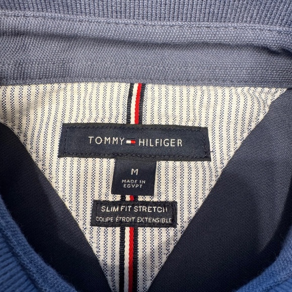 Men’s Tommy Hilfiger Polo (Slim Fit Stretch) Medium - Picture 4 of 4